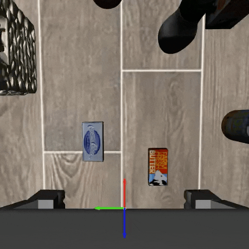 LIBERO object rollout wrist view