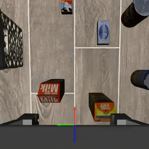 LIBERO object rollout wrist view